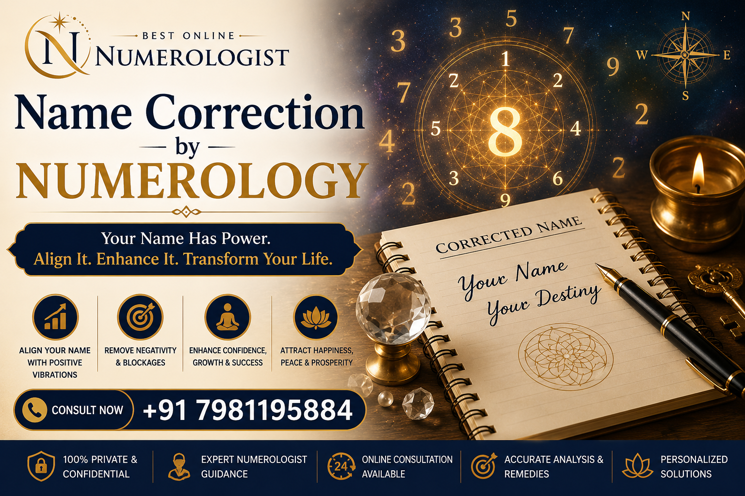 Best Numerologist in Kukatpally for Name Correction